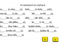 Pracovní list Move&Match