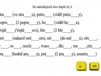 Pracovní list Move&Match